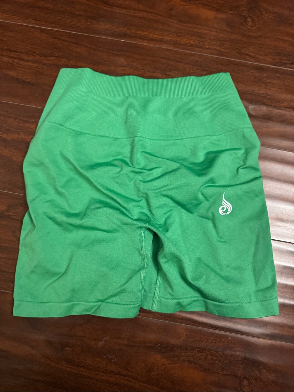 Ryderwear Green Women's High-Waist Active Shorts